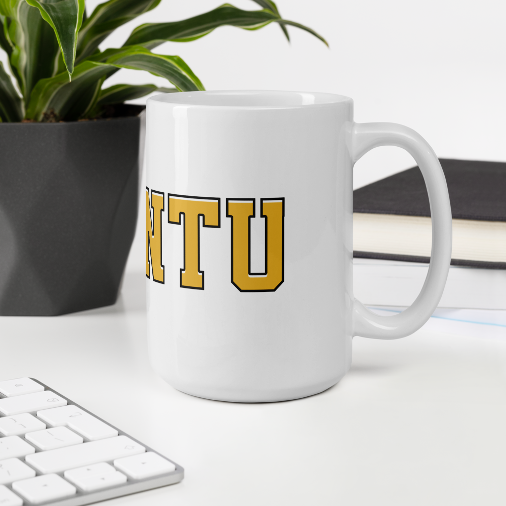 Ubuntu White glossy 15oz/445ml mug