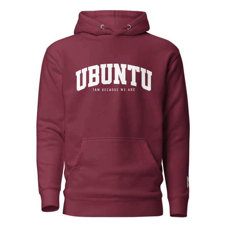 Ubuntu embroidered high quality hooodie