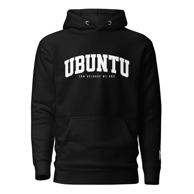 Ubuntu embroidered high quality hooodie