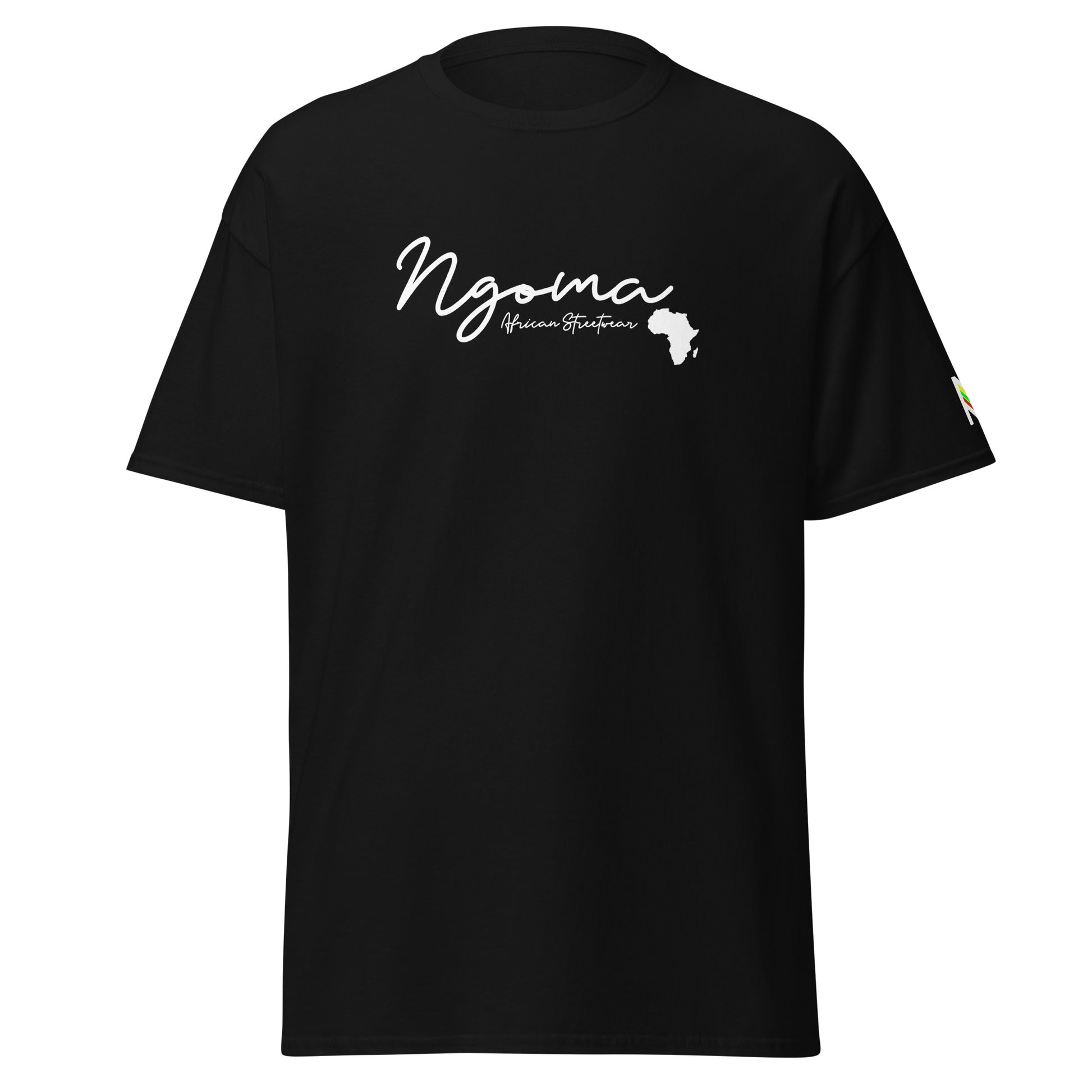 Ngoma African Streetwear tee (white, black, navy, red) - King Ngoma Clothing