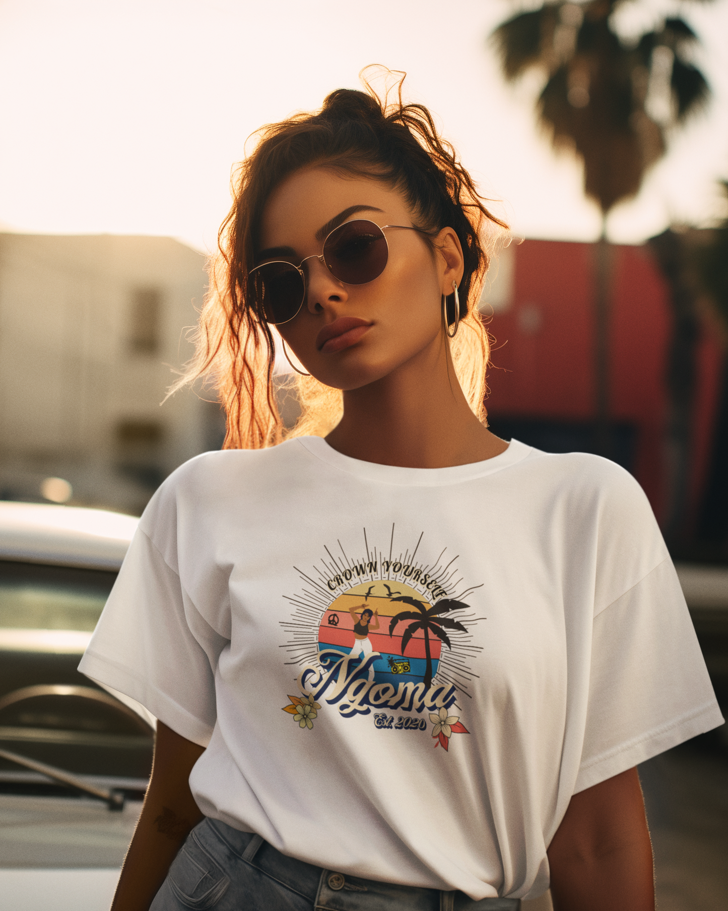 Ngoma Crown Yourself Summer T-shirt | African Streetwear