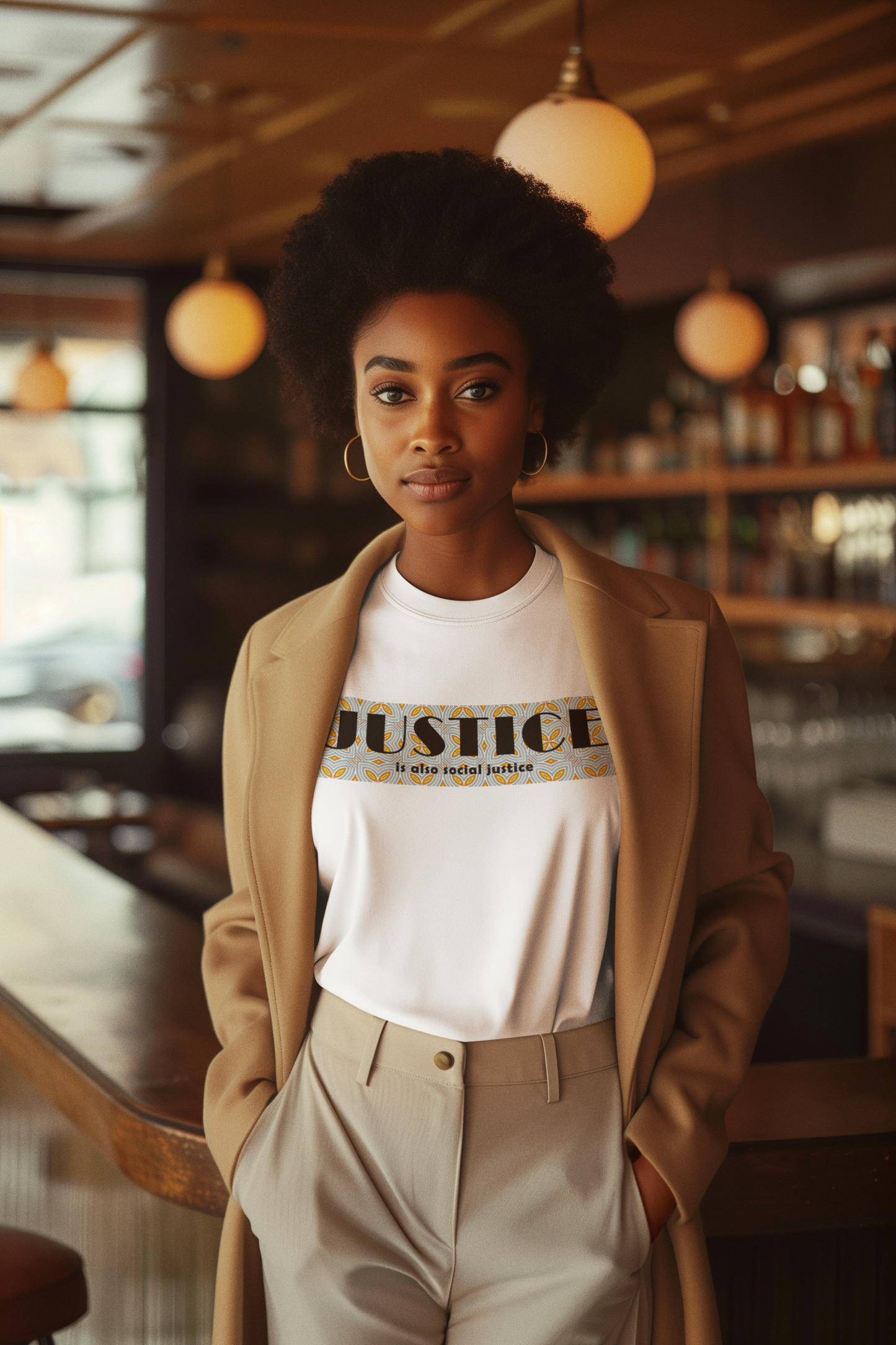 Justice is also social justice t-shirt | African Streetwear