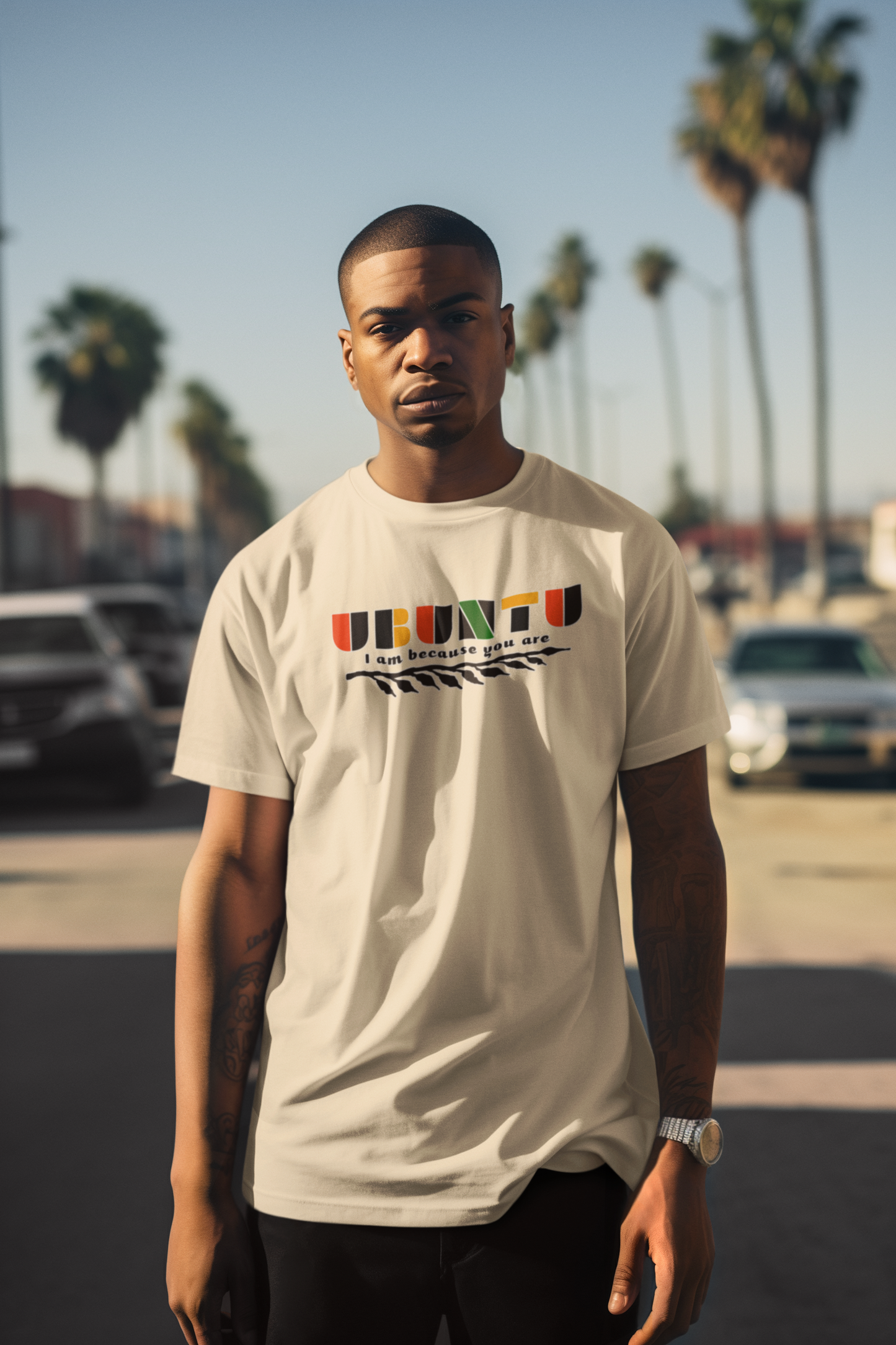 Ubuntu colourful t-shirt | African Streetwear