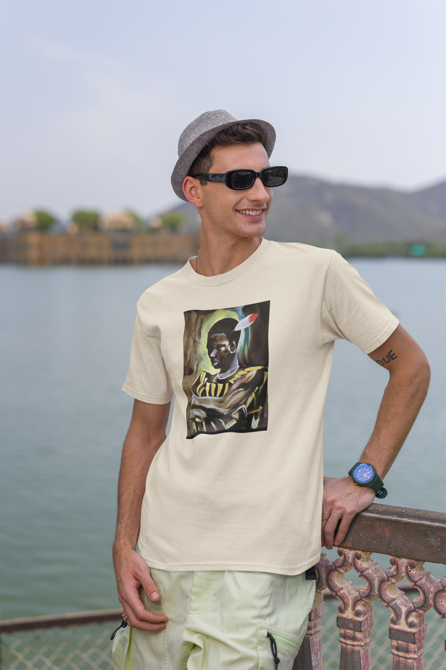 African  Warrior of Wisdom and Values t-shirt | African Streetwear