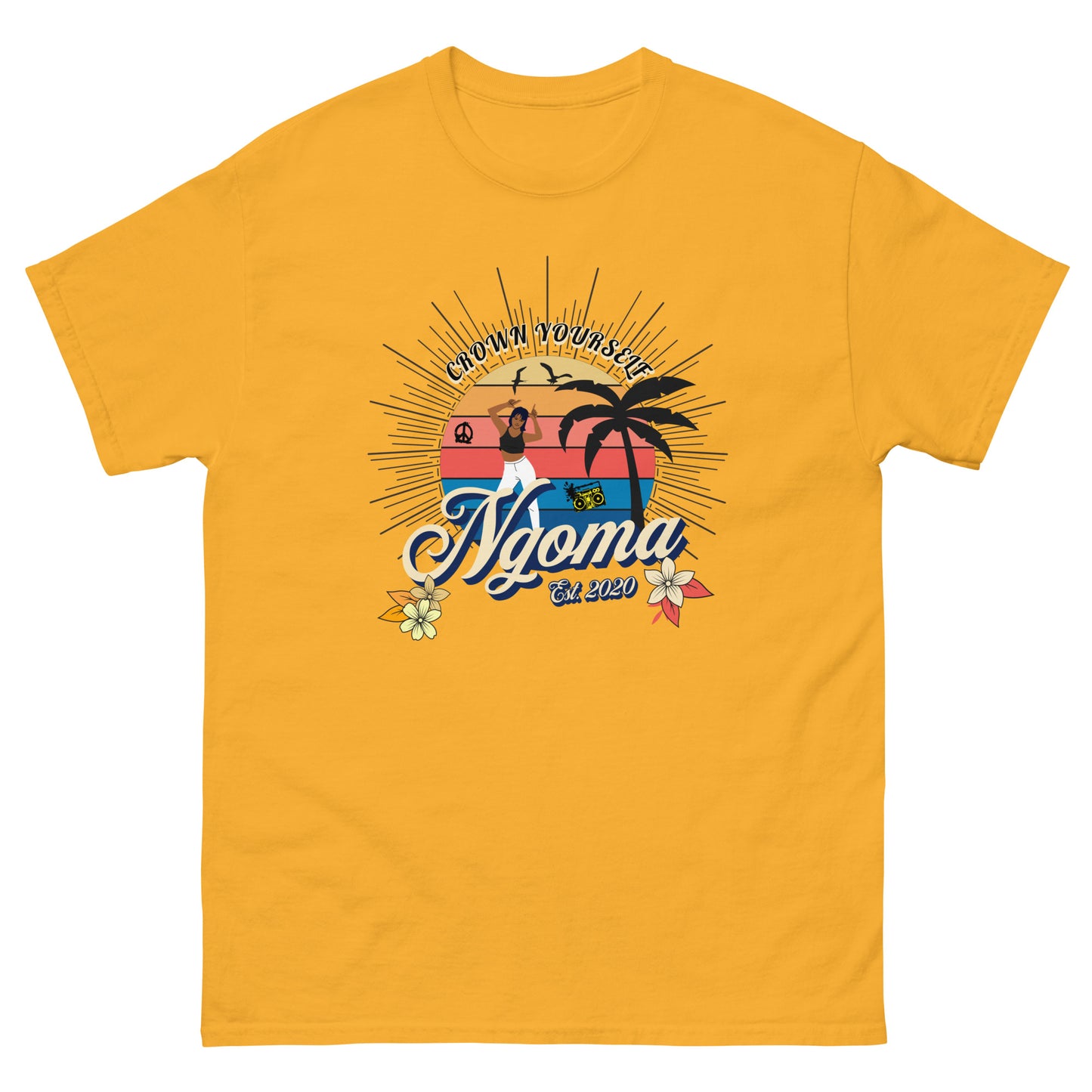 Ngoma Crown Yourself Summer T-shirt | African Streetwear