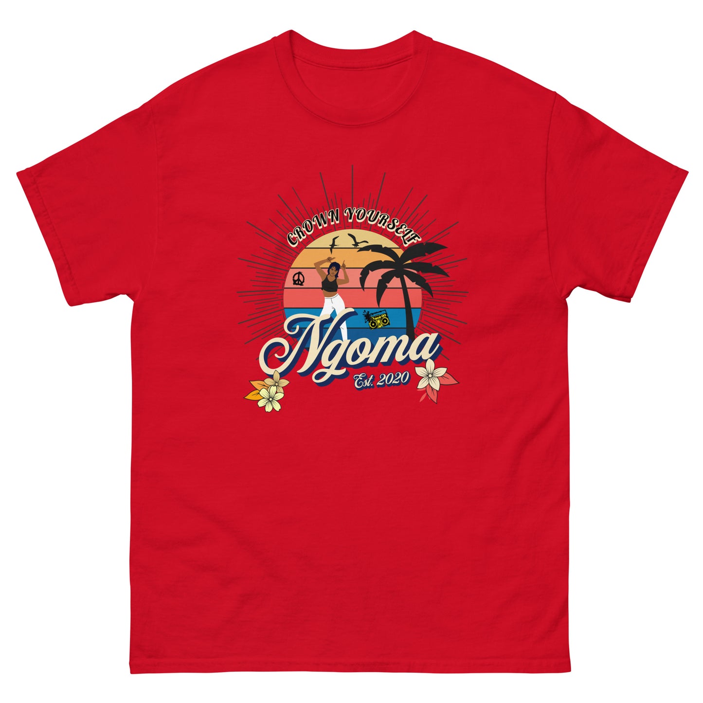 Ngoma Crown Yourself Summer T-shirt | African Streetwear