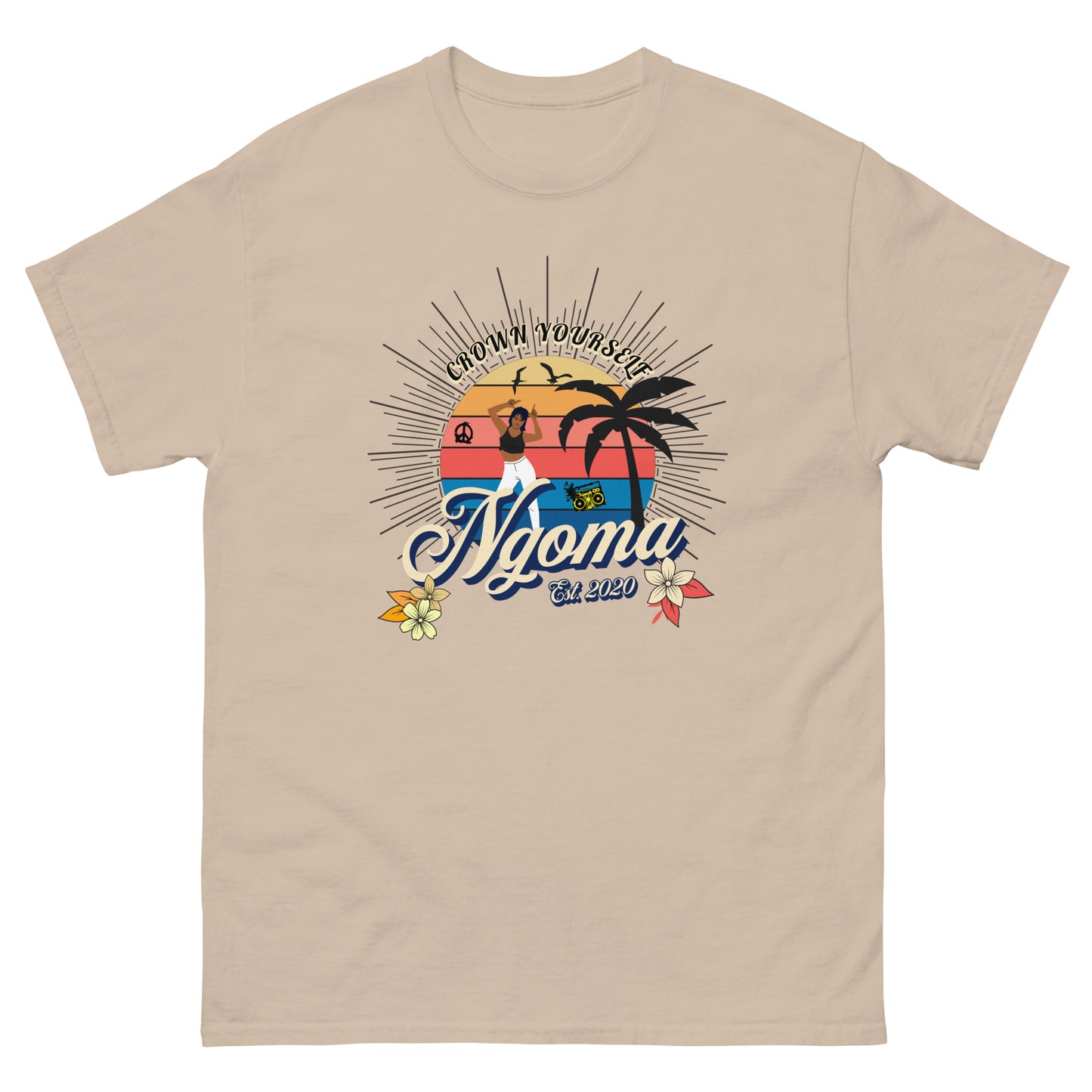 Ngoma Crown Yourself Summer T-shirt | African Streetwear