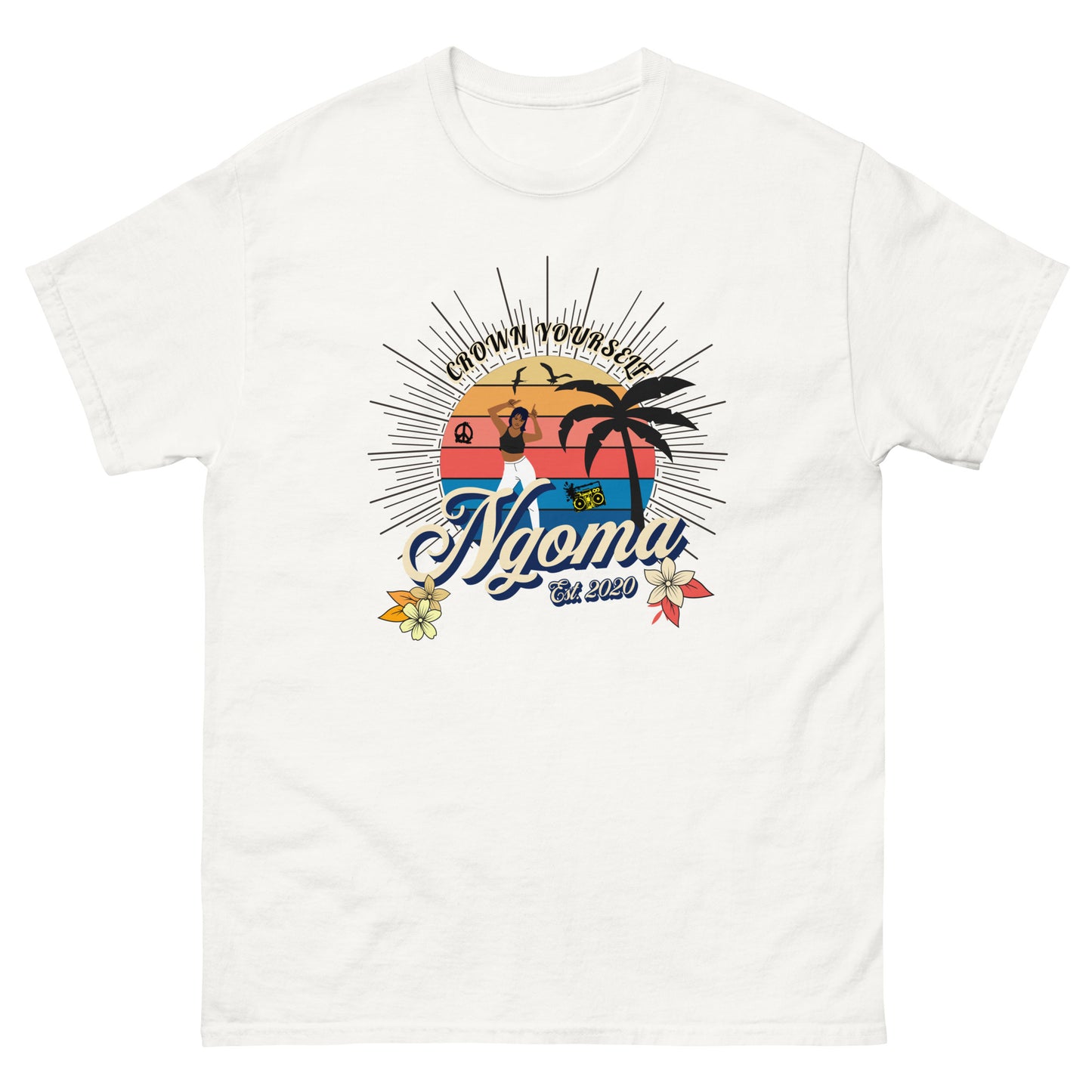 Ngoma Crown Yourself Summer T-shirt | African Streetwear