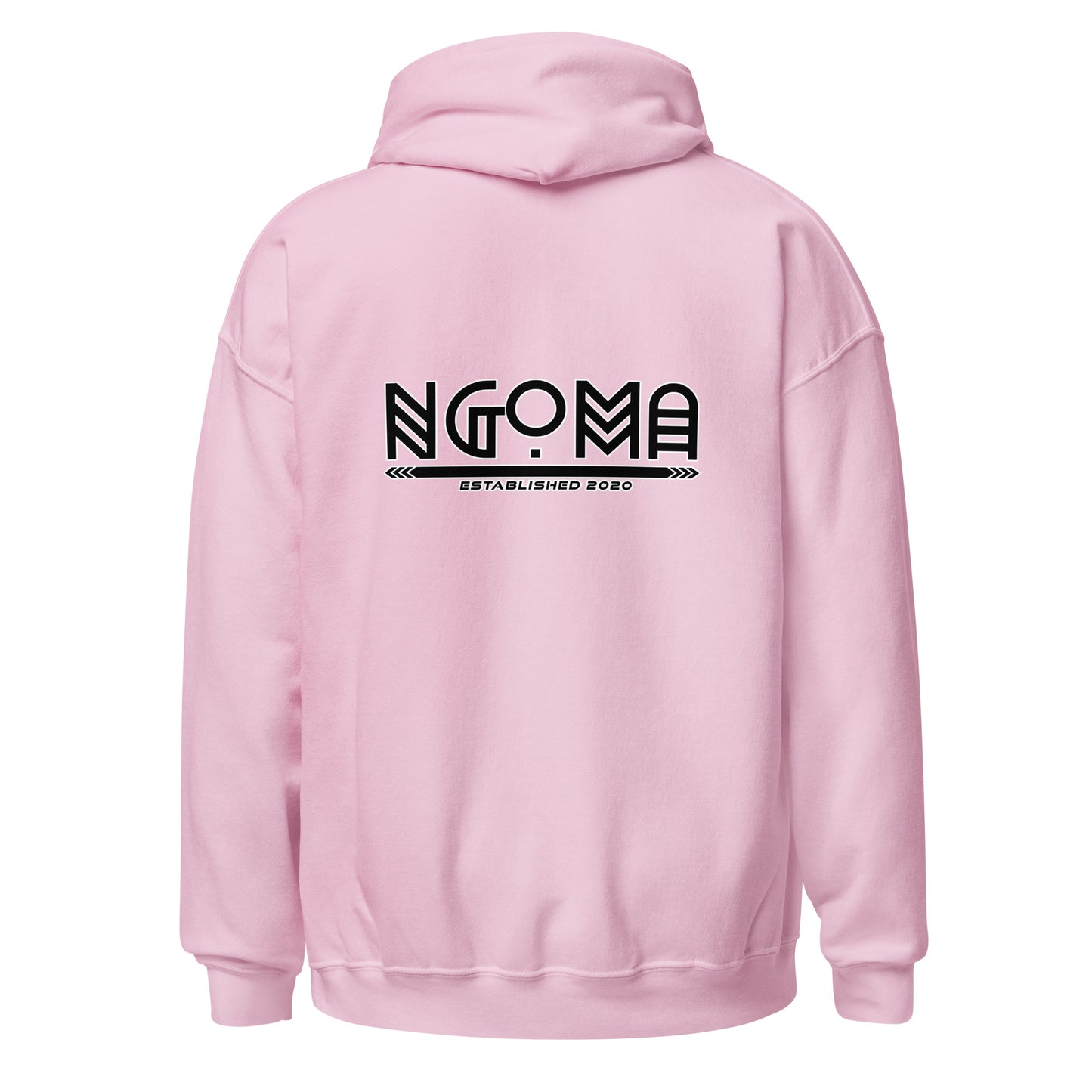 Ngoma African Streetwear hoodie (black, navy, red, white, pink)