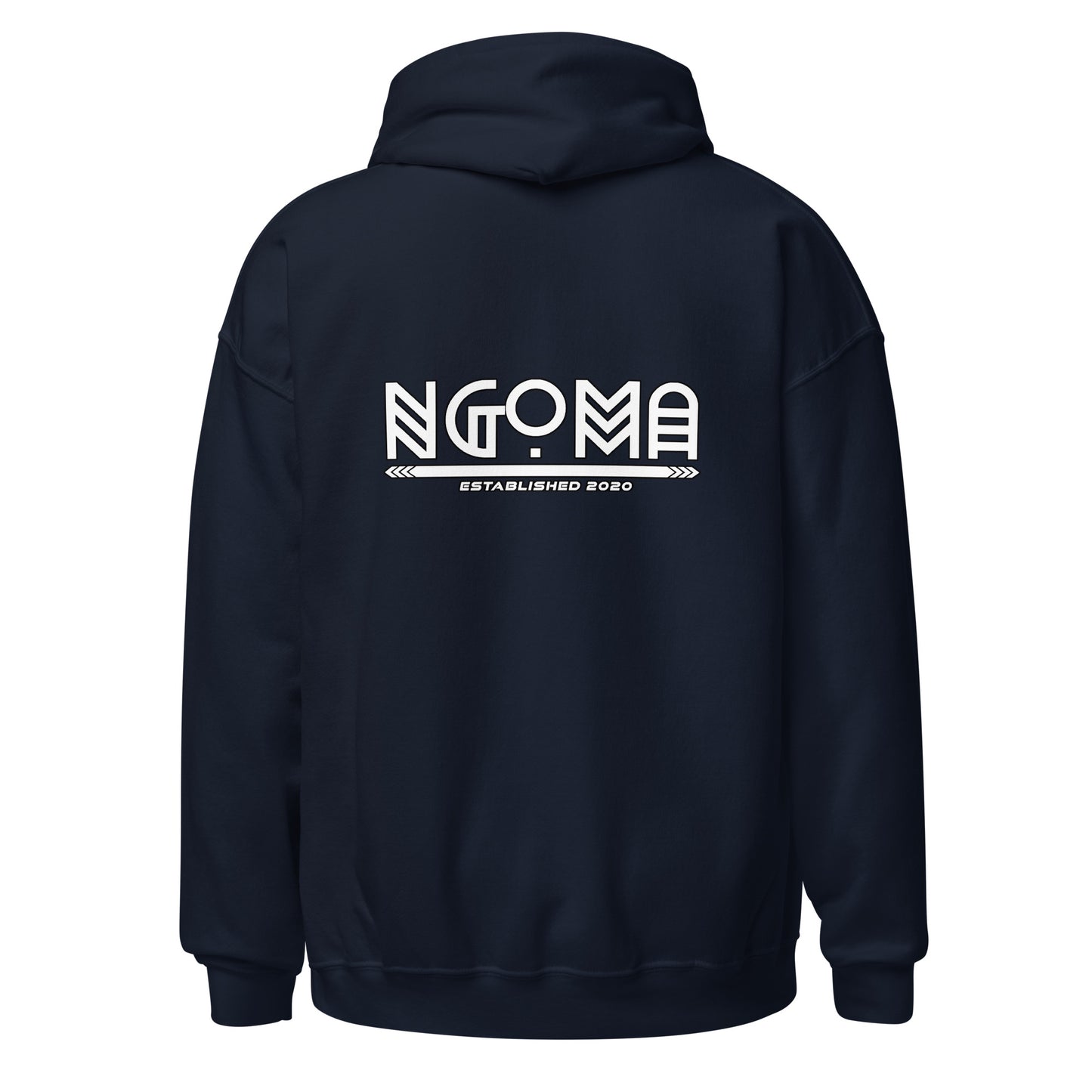 Ngoma African Streetwear hoodie (black, navy, red, white, pink)