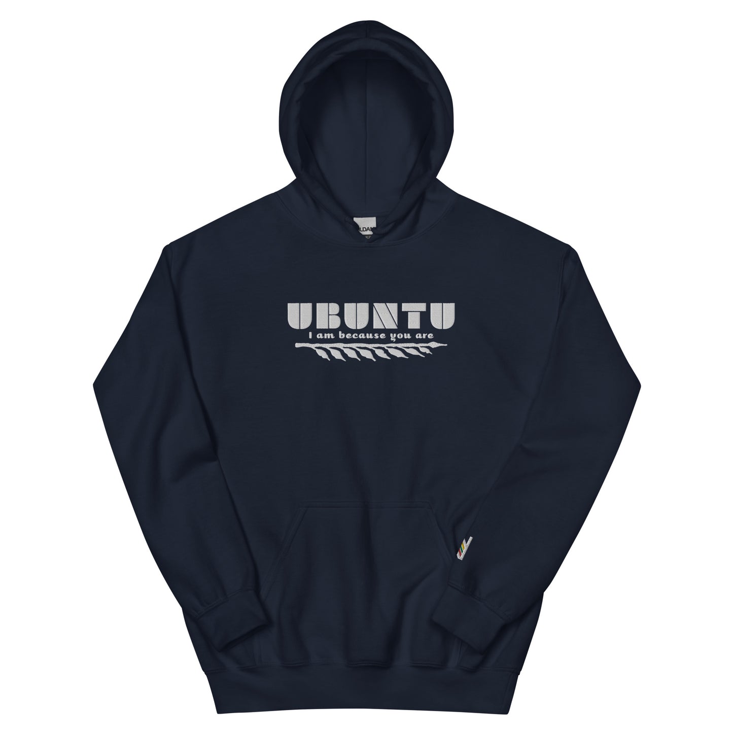 Ubuntu Quality embroidered logo Hoodie