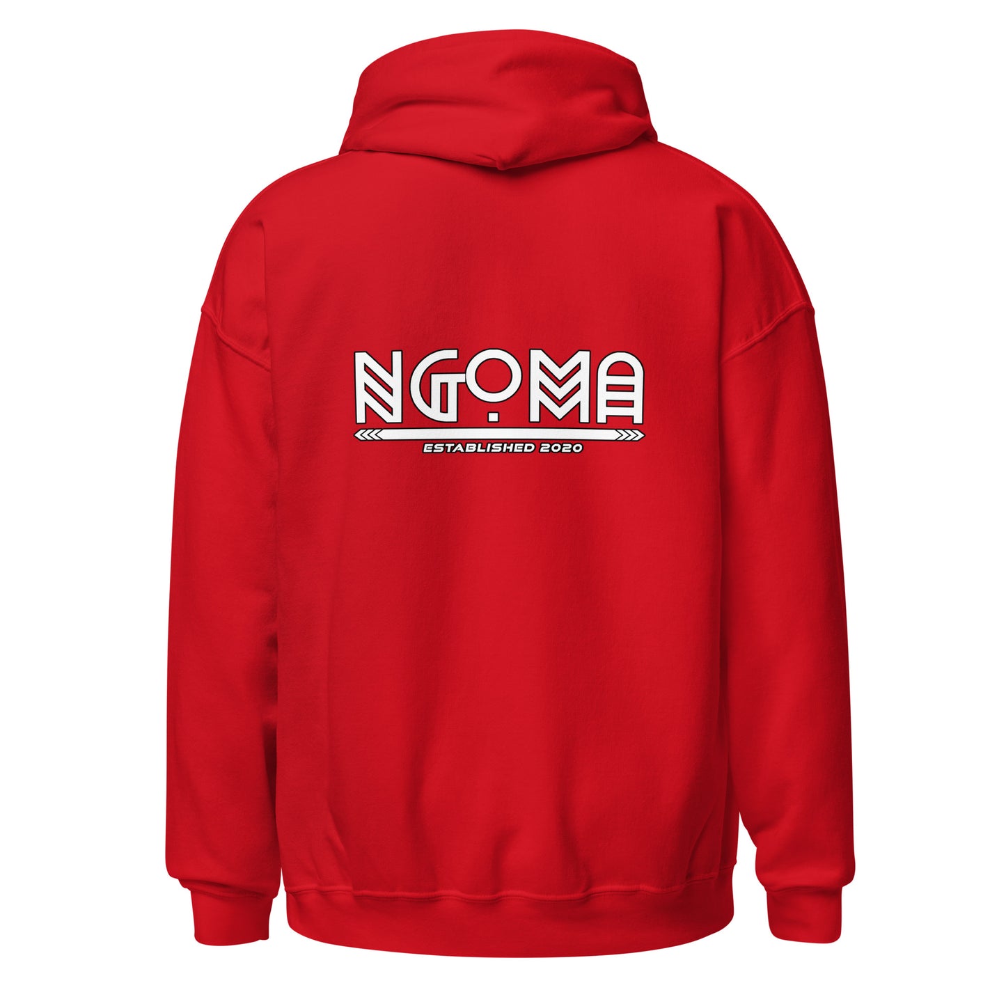 Ngoma African Streetwear hoodie (black, navy, red, white, pink)