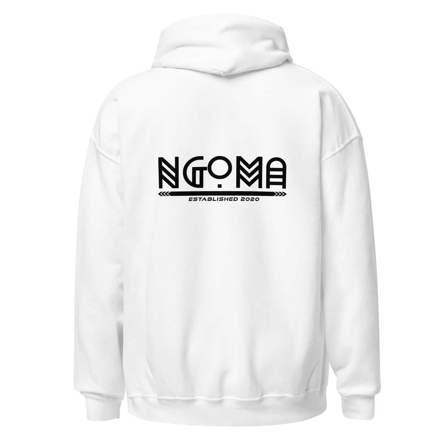 Ngoma African Streetwear hoodie (black, navy, red, white, pink)