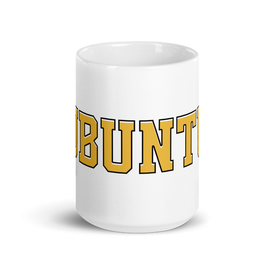 Ubuntu White glossy 15oz/445ml mug