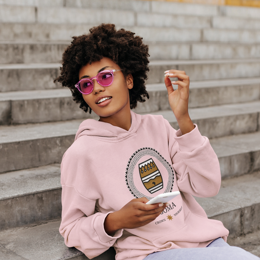 Ngoma Crown Yourself Unisex Hoodie | World music | African streetwear - King Ngoma Clothing