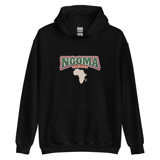 Ngoma Africa Unisex Hoodie | African streetwear - King Ngoma Clothing