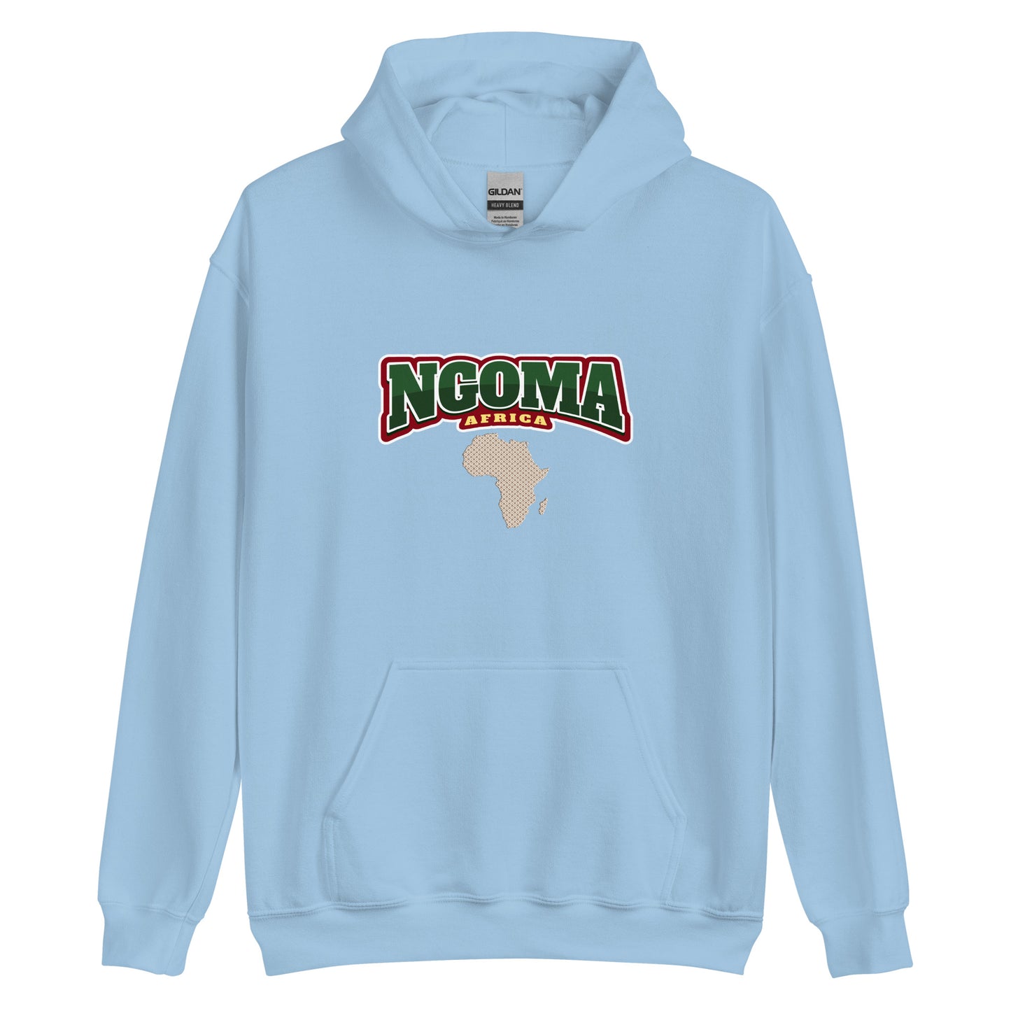 Ngoma Africa Unisex Hoodie | African streetwear - King Ngoma Clothing