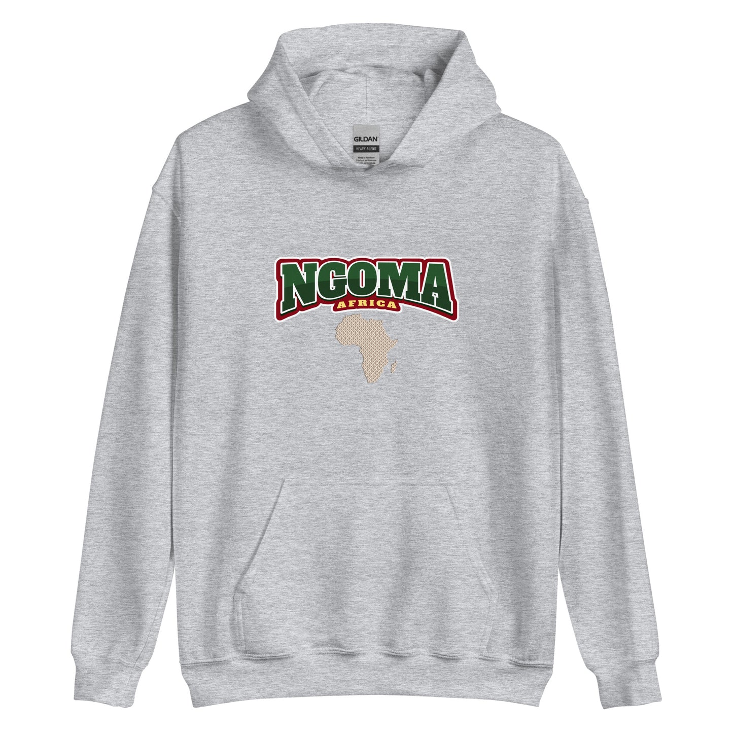 Ngoma Africa Unisex Hoodie | African streetwear - King Ngoma Clothing